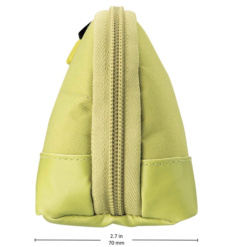 LIHIT LAB Pen Case (Pencil Case), Water & Stain Repellent, 8" x 4'', Yellow Green (A7688-6) - Image 4